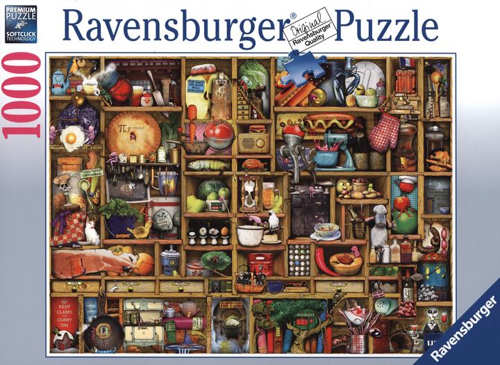 Ravensburger Kurioses Küchenregal (1000 Teile)