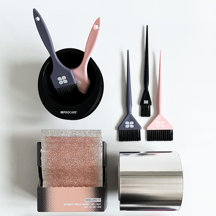 Immagine prodotto Procare Premium Tint Brush Tri-Pack Pennello rosa/viola/nero 3 pezzi.