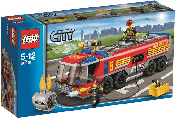 Produktbild LEGO Flughafen-Feuerwehrfahrzeug (60061, LEGO City)