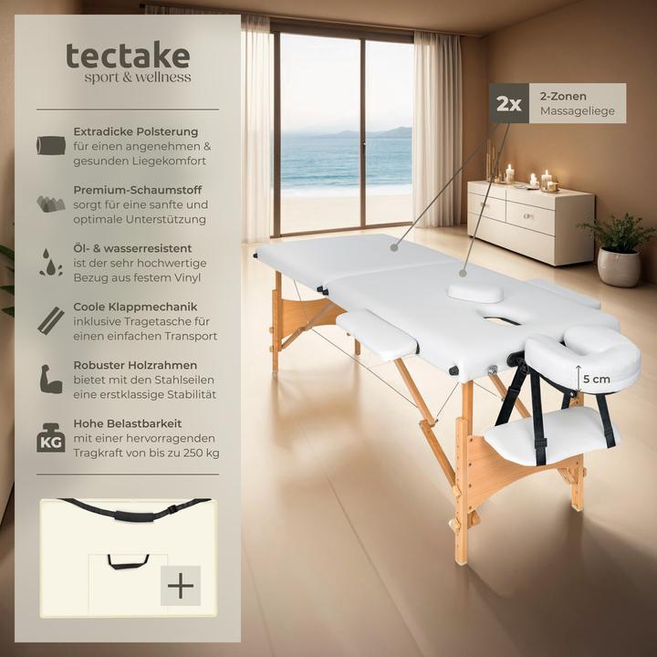 Actual product image tectake 2 zones