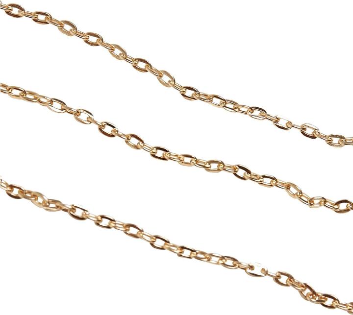 Immagine prodotto Urban Classics Collana di base di perle a strati (50% zinco, 50% di ferro)