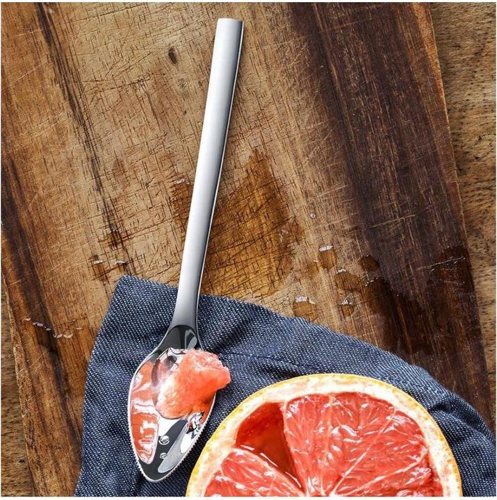 Produktbild WMF Grapefruitbesteck Set 2tlg Grapefruitlöffel mit Zacken Nuova Edelstahl pol (2 Stück, Löffel)