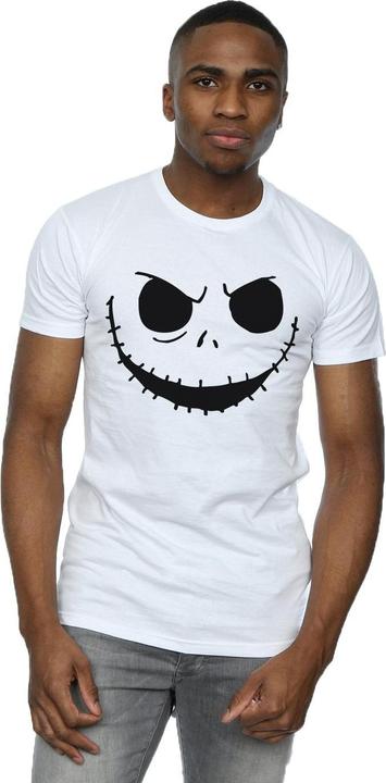 Immagine prodotto Disney Nightmare Before Christmas Jack's Face Bold Maglietta Uomo (4XL)
