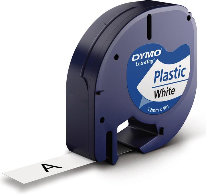 Actual product image Dymo S0721660 Plastic strap (1.20 cm, White)