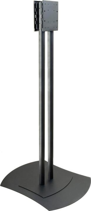 Peerless Flat Panel Display Stand FPZ-600 - Setup for 4 LCD Displays - Black - Bi (Ground, 60")