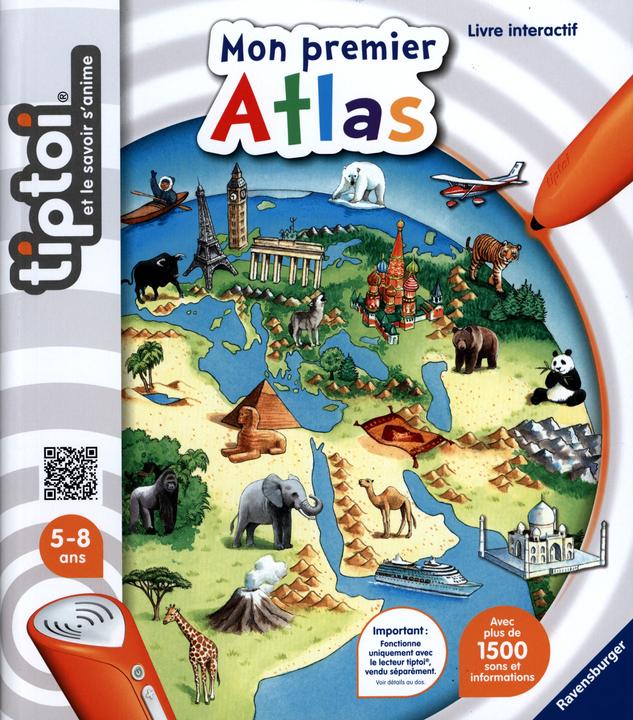 Actual product image tiptoi Mon premier Atlas (French, Collectif)