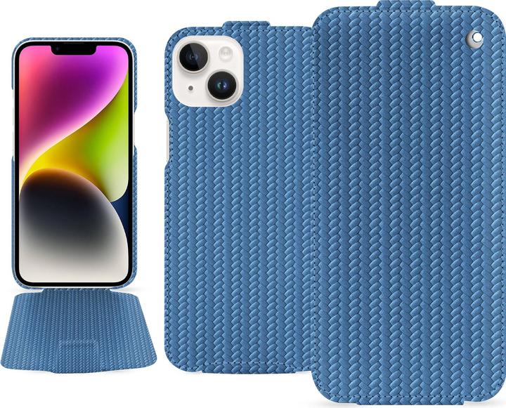 Actual product image Noreve Vertical leather shell (Apple iPhone 15 Plus)