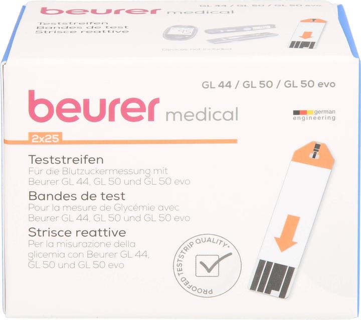Actual product image Beurer Test strips for GL44 and GL50 (Test strips)