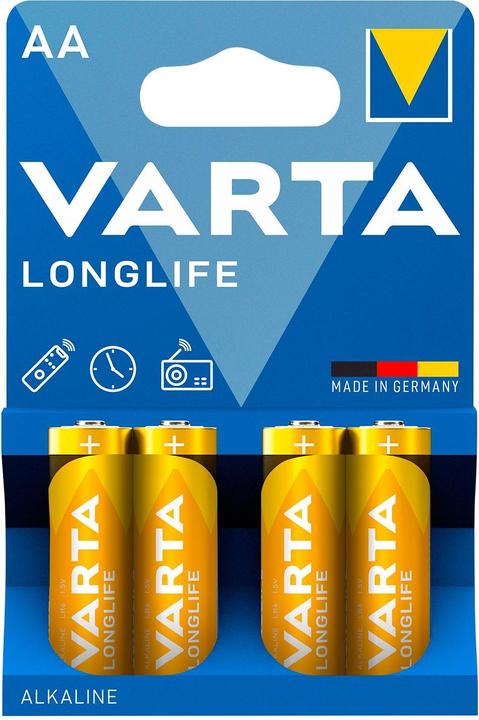 Varta Longlife (4 Stk., AA, 2800 mAh)