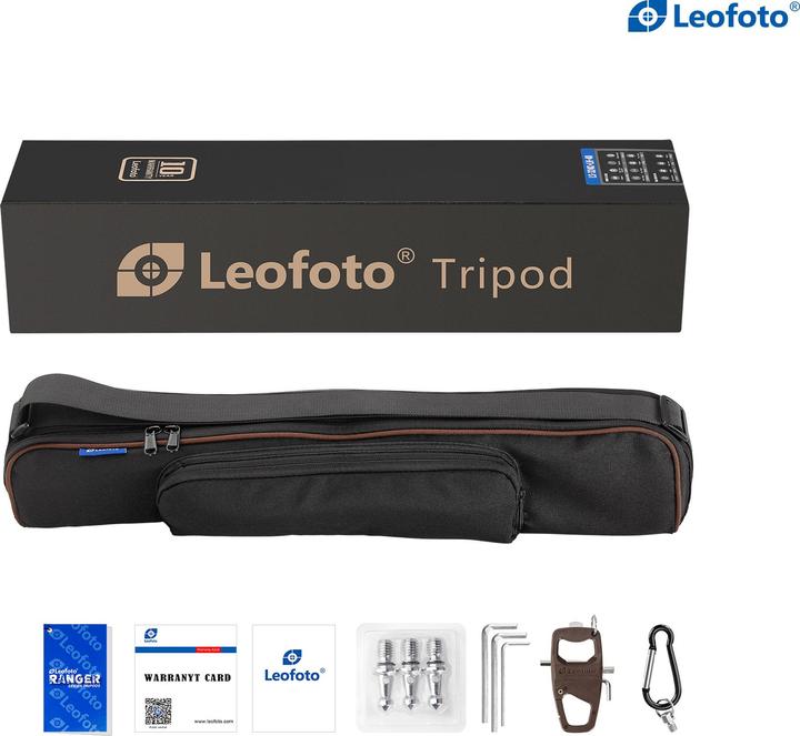 Actual product image Leofoto Ranger Carbon Tripod LS-324CEX (Carbon)