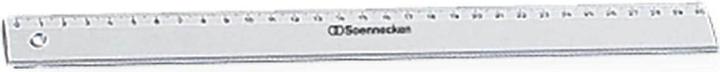 Soennecken Lineal Länge: 30 cm Werkstoff: Kunststoff (300 mm)