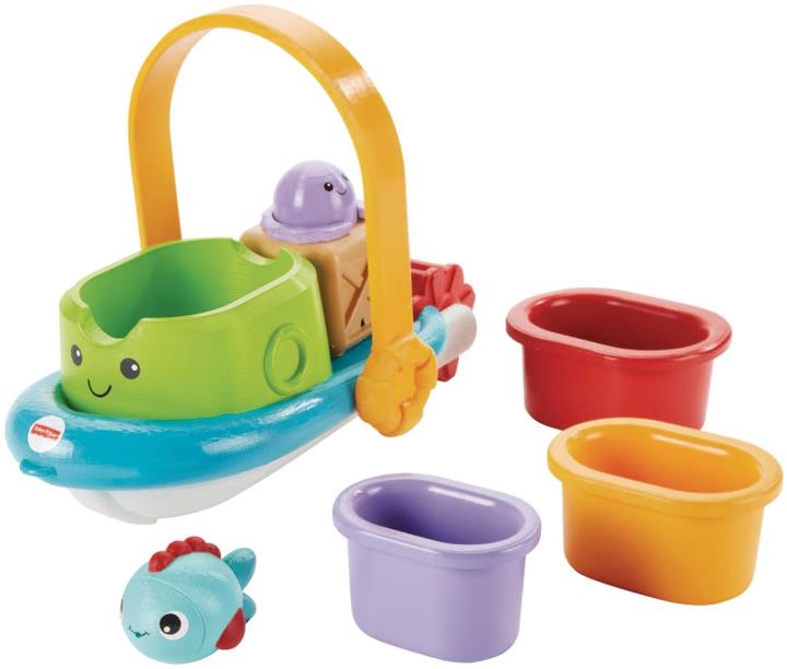 Fisher-Price Bateau empilable pour le bain