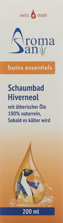 Actual product image AromaSan Hivernéol foam bath liq (200 ml, Bubble bath)