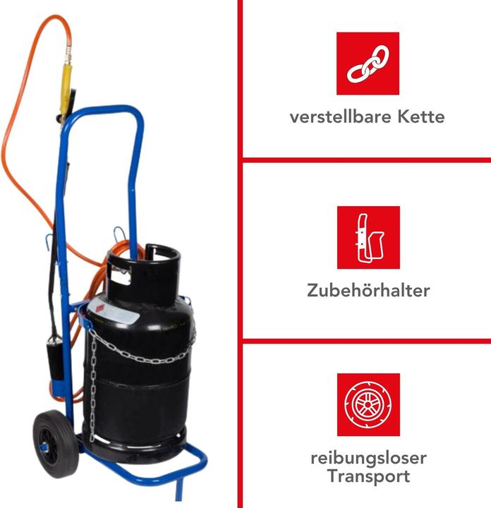 Produktbild Toolland Sackkarre Für Gasflaschen