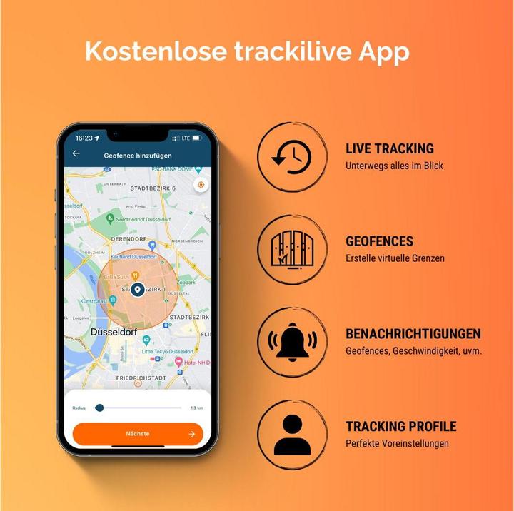 Image du produit Trackilive GPS Tracker TL-60 Noir