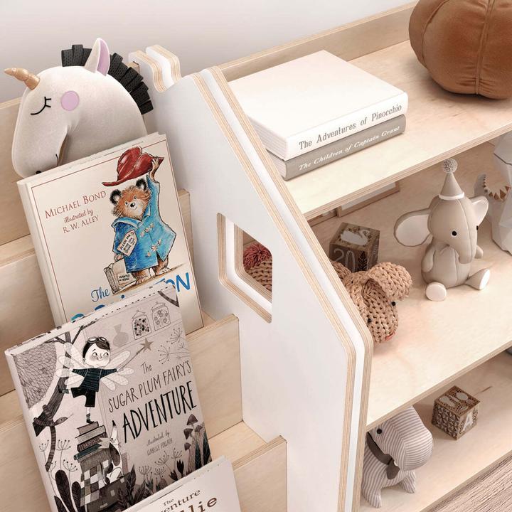 Actual product image Montessori Book & toy shelf set