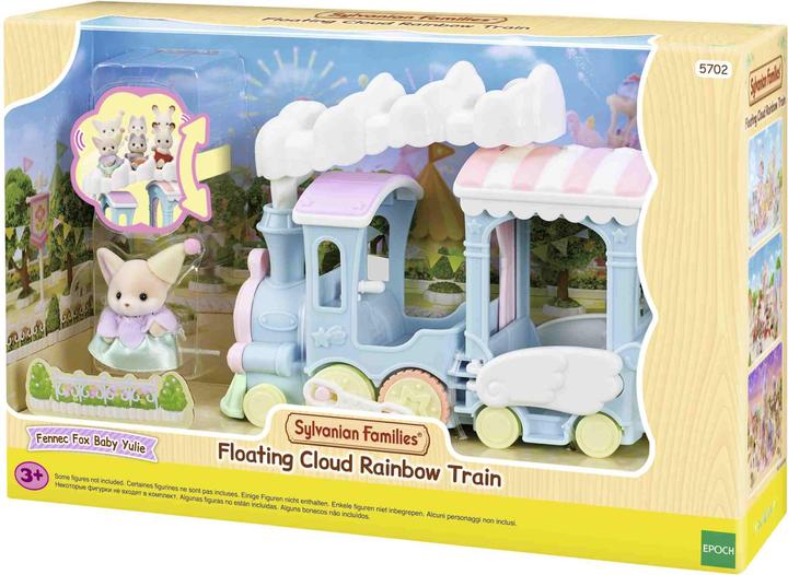 Actual product image Epoch Rainbow train playset with figure
