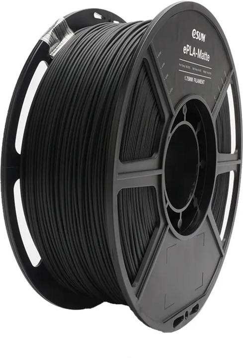 Immagine prodotto eSUN Filamento nero ePLA Mat 1,75mm 1Kg (PLA, 1.75 mm, 1000 g, Nero)