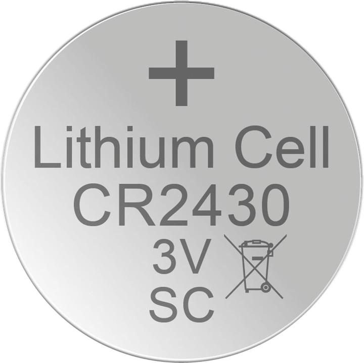Produktbild Hückmann Knopfzelle Lithium 3V (5 Stk., CR2430, 290 mAh)