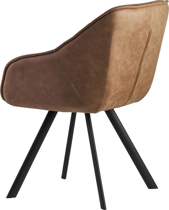 Actual product image FineBuy Chairs faux leather beige