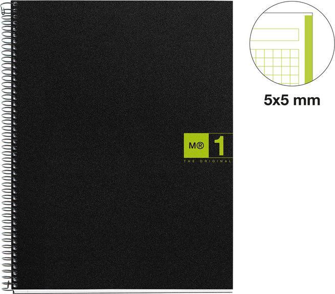 Image du produit Miquelrius The Original Notebook (A4, Quadrillé, Couverture rigide)