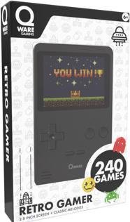 Produktbild Qware Arcade 240 In 1 Mini-Spiel Retro Schwarz