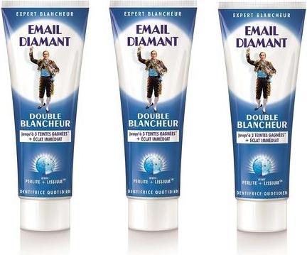 Actual product image Atos E -Mail -Diamond Double Blancheur Toothpaste Dudged Whitening 75ml (75 ml)