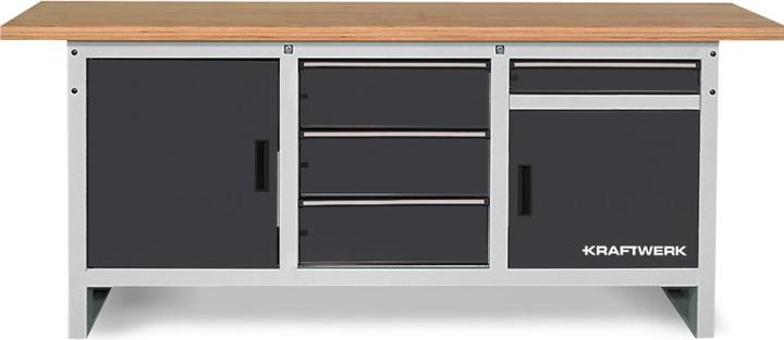 Kraftwerk Werkbank Türen Schubladen (70 cm, 200 cm)