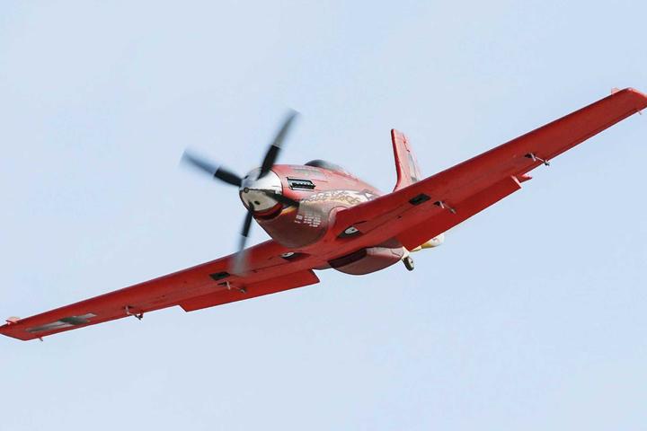 Produktbild FMS p-51 dago red pnp - 110 cm (Warbird)