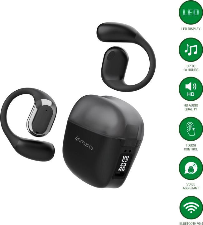 Productafbeelding 4smarts SkyBuds (Geen ruisonderdrukking, 5 h, Draadloze)