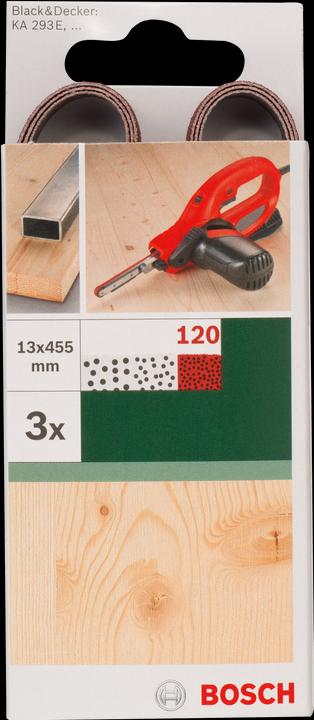 Produktbild Bosch Zubehör Schleifband-Set (120)