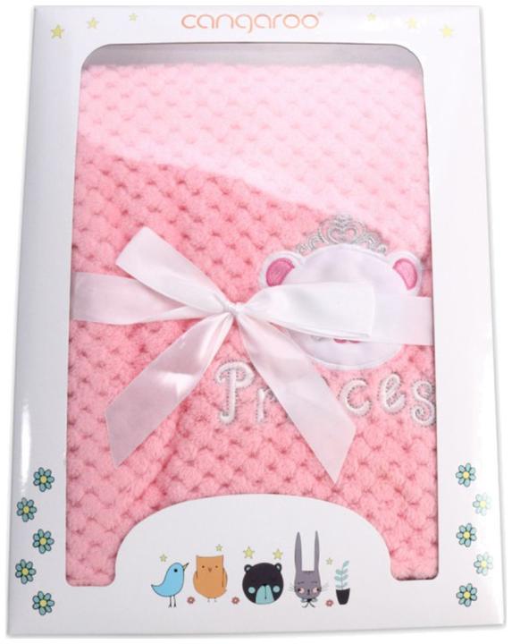 Actual product image Cangaroo Fleece baby blanket Freya 80x110cm (80 x 110 cm)