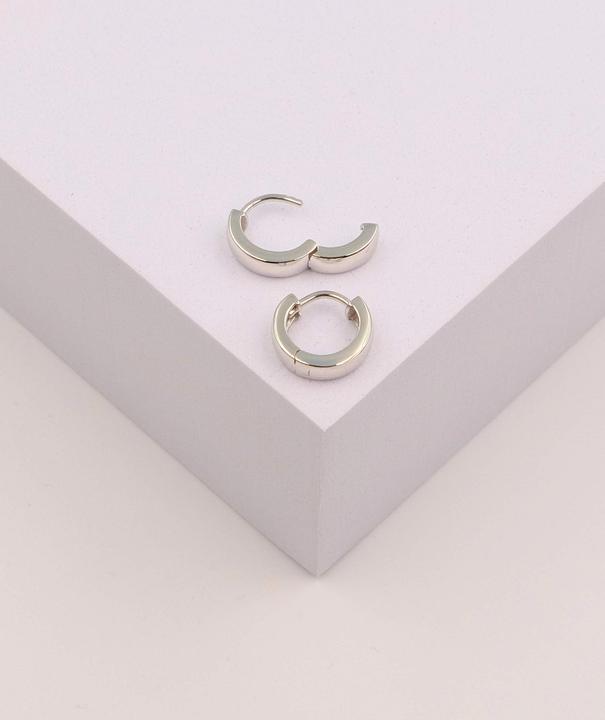 Image du produit Muau Créoles (Or blanc 750/18K)