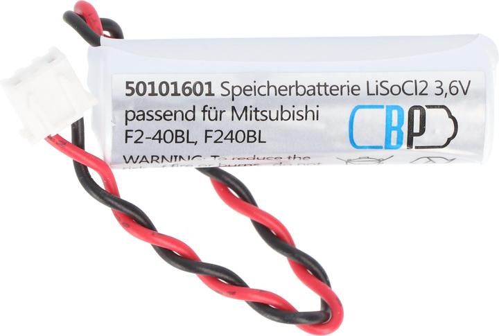 Immagine prodotto Maxell Batterie ER-6C mit Kabel und Stecker (1 pz., A, 2600 mAh)