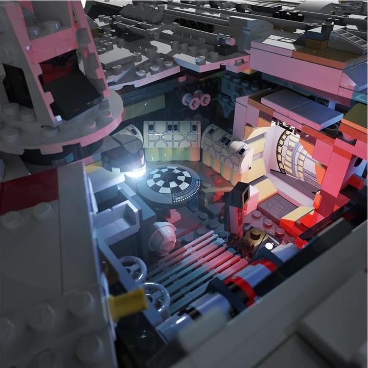 Actual product image Light my bricks LMB 2.0 LED light set for LEGO 75192 Star Wars UCS Millennium Falcon