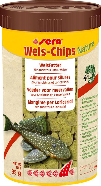 Image du produit Sera Chips de poisson-chat 250ml (Poisson-chat, 250 ml)