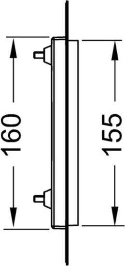 Immagine prodotto TECE Staffa di montaggio, cromo (9.240.649)