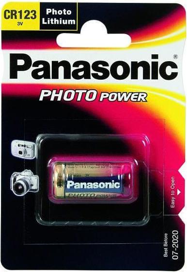 Actual product image Panasonic Photo Lithium CR123 (10 pcs., CR123A, 1600 mAh)