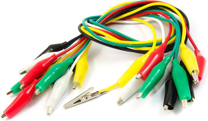 Immagine prodotto Purecrea 10 pezzi di puntali con clip a coccodrillo in diversi colori