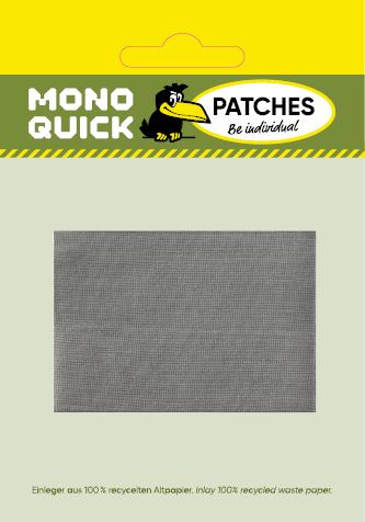 Produktbild Mono Quick Bügelflicken "kochfest & extra leicht" 10x20 cm (1 x)