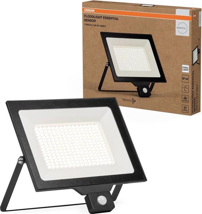 Image du produit Osram Floodlight Essential Sensor 150W 4000K 4099854429958 LED-Aussenstrahler mit (15000 lm, IP44)