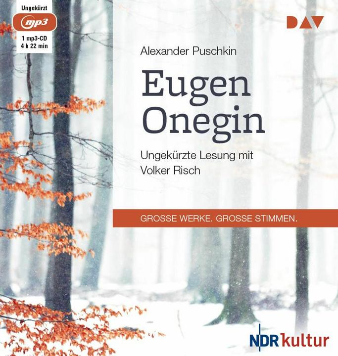 Produktbild Eugen Onegin (Volker Risch, Friedrich von Bodenstedt, Alexander Puschkin, Deutsch)