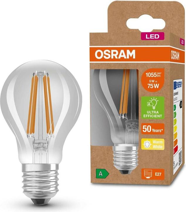 Immagine prodotto Osram Classic A (E27, 5 W, 1055 lm, 1 x, A)