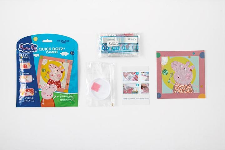 Produktbild Diamond Dotz Diamond Painting Peppa Pig Seifenblasen