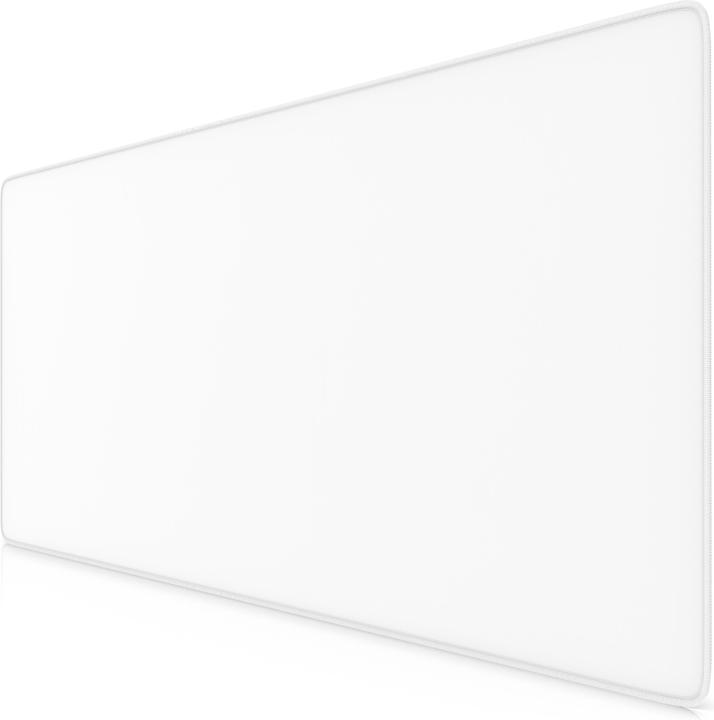 Titanwolf Gaming Mouse Pad, XXL Speed Gaming Mouse Mat / Extra large surface of 900 x 400mm, white (XXL)