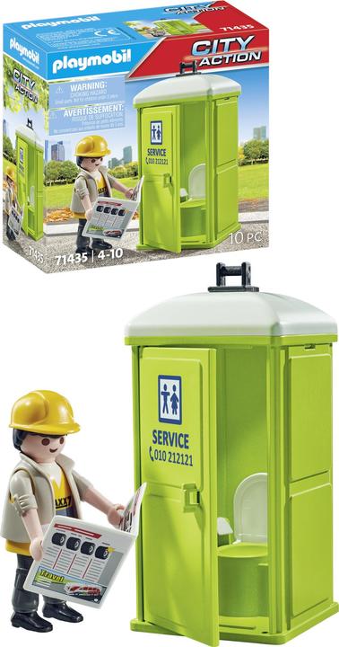 Produktbild Playmobil Mobile Toilette (71435, Playmobil City Action)