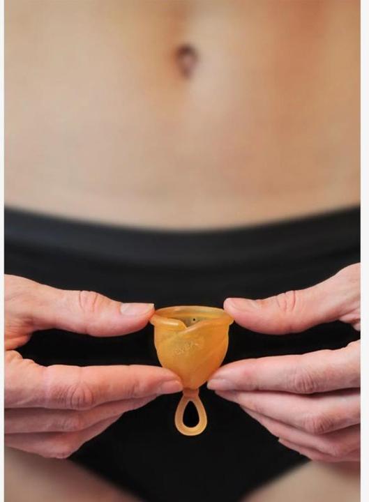 Actual product image Hevea LOOP Menstrual Cup Size 2