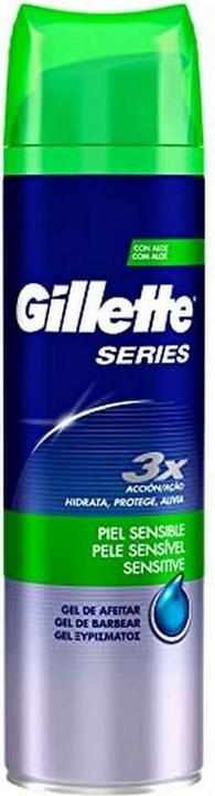 Actual product image Gillette Sensitive shaving gel (200 ml, Shaving gel)