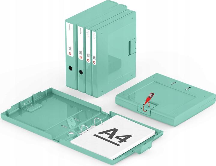 Actual product image Orplast New Folder A4 50 mm turquoise (OR-1815T) (A4, 50 mm, 1 Piece)