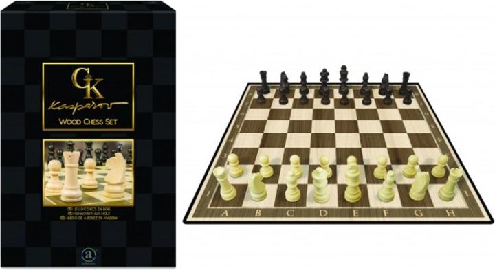 Produktbild Jackpot Kasparov: Wood Chess Set (36.5 cm)